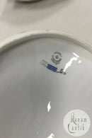 Royal Copenhagen Saxon Flower Light Oval low bowl No 1702