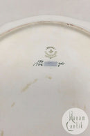 Royal Copenhagen Saxon Flower Light Oval Serving Dish No. 1556