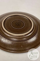 Bing Grondahl Jens Quistgaard Stoneware for Kronjyden / B&amp;G "Azur" Umbra午餐盘