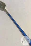 Egon Lauridsen (ELa) Sterling Sølv / Emalje Østersgafler Forgyldt (6)