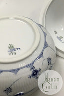 Royal Copenhagen Musselmalet riflet Rund Terrin No 223