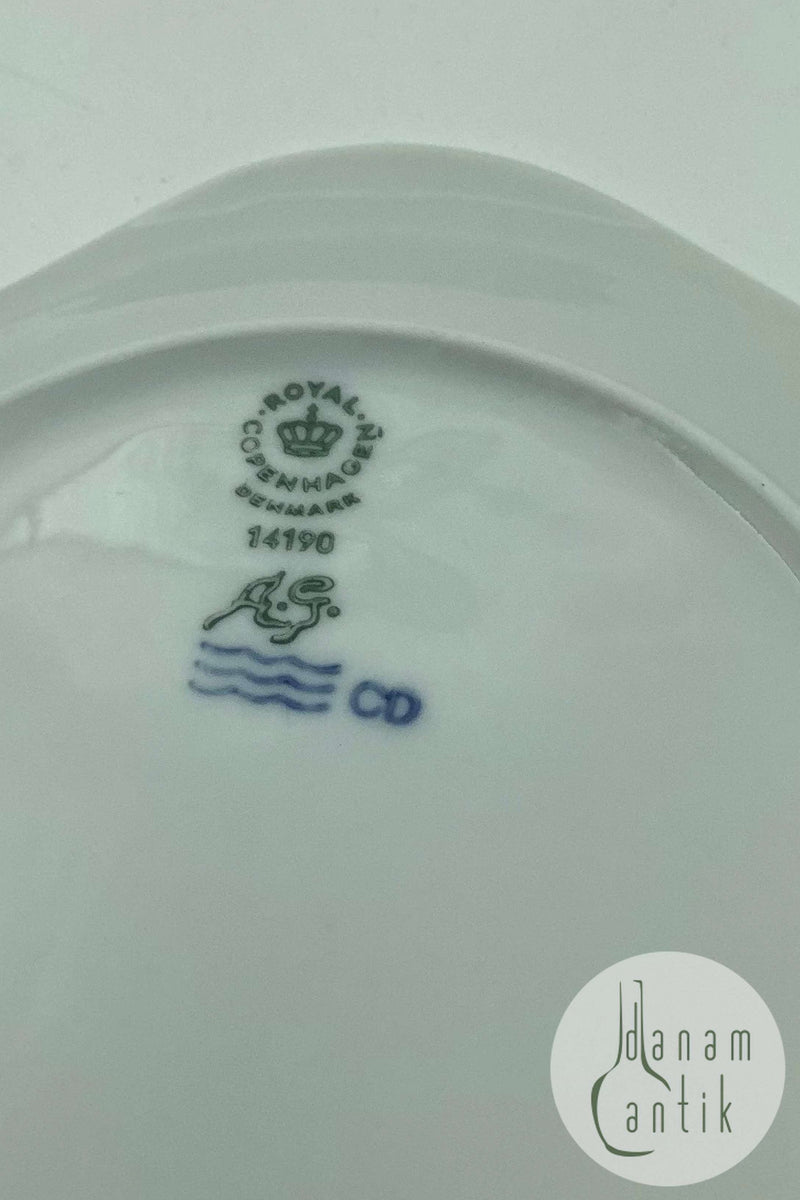 Royal Copenhagen Rosa Konkylie Frokosttallerken No 14190(621)