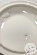 Royal Copenhagen Antique Blue Fluted Round Lidded Bowl No 397