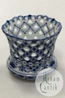 Royal Copenhagen Musselmalet Helblonde Vase/Cigaretbæger No. 369