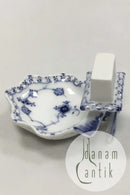 Royal Copenhagen Musselmalet Helblonde Tændstikæskeholder No 1072