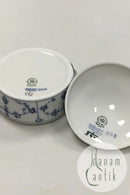 Royal Copenhagen Muselmalet Riflet marmeladekrukke No 2249