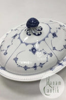 Royal Copenhagen Musselmalet Riflet Ovalt Lågfad No 280