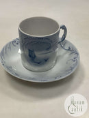 Bing og Grøndahl Art Nouveau Kop med Skibsmotiv