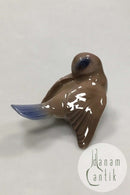 Bing & Grøndahl Figur af Fugl Fjerpudsning No 2461