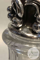 Georg Jensen Karaffe mit Traubendeckel aus Sterlingsilber Nr. 100