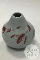 Royal Copenhagen Skewed vase designed by Thorkild Olsen from 1951 No 21104