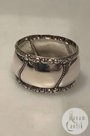 丹麦银质餐巾环