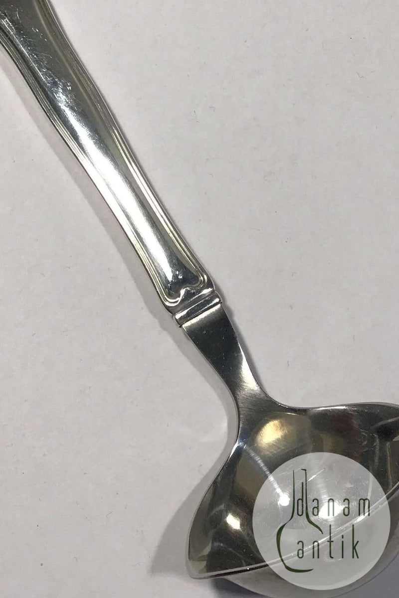ジョージジェンセン スプーン スターリング シルバー Georg Jensen Sterling Silver/Steel Double Serrated Sauce Spoon No