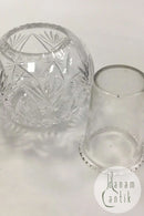 Holmegaard Krystalglas Kugleformet Vase