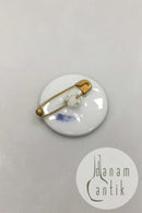 Royal Copenhagen Dansk Pressestævne Aarhus 1925 Broche