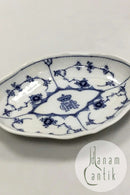 Royal Copenhagen Musselmalet Riflet Asiet med logo No. 429