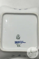 Royal Copenhagen Blaue geriffelte Kartoffelschüssel Nr. 26