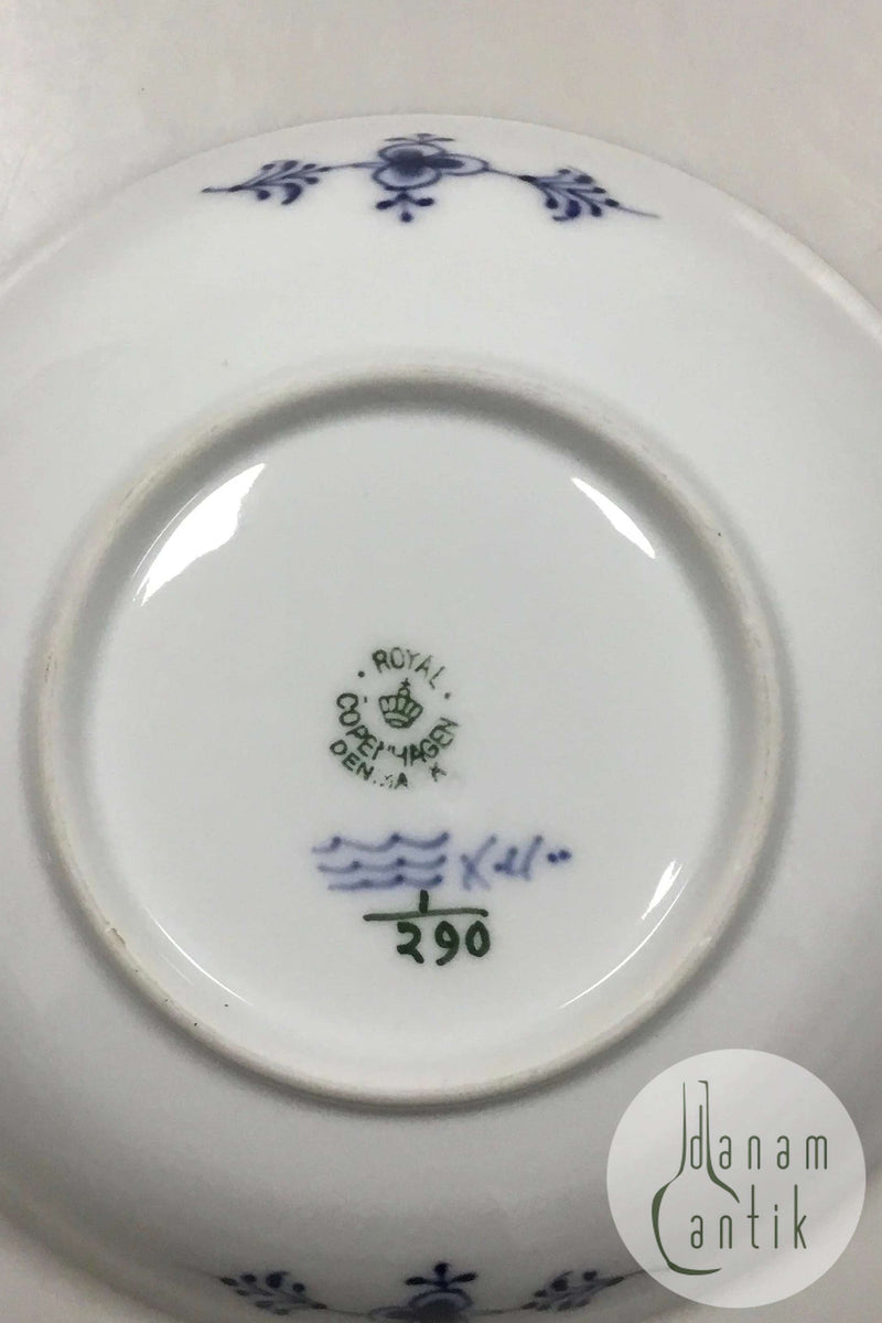 Royal Copenhagen Musselmalet Riflet Skål No. 290