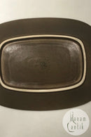 Bing og Grøndahl / Kronjyden Brun Azur Serveringsfad