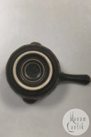 Bing & Grøndahl (Kronjyden) Brun Azur Smørnæb