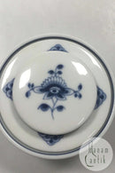 Royal Copenhagen Musselmalet Riflet Lågkrukke / Bonbonniere No 5024