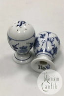 ロイヤルコペンハーゲン ブルーフルーテッドソルト＆ペッパーセット No 184/2009 ロゴ入り