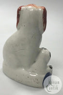 Stafforshire(?) Fajance Figur. To hunde