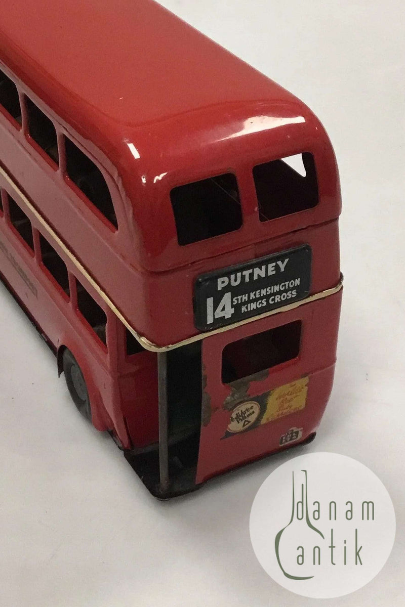 Minic toys Tri-Anc Modell eines englischen Doppeldeckerbusses mit