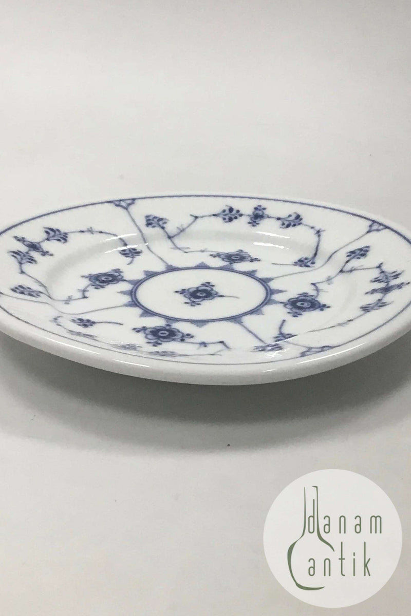 Royal Copenhagen Musselmalet Riflet Hotel Kagetallerken No 2055