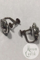 Georg Jensen Sølv Øreringe No 89 (Skruer)