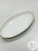 Royal Copenhagen Sirius aflangt fad No 1689