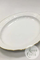 Royal Copenhagen Sirius Stort ovalt fad No 1556
