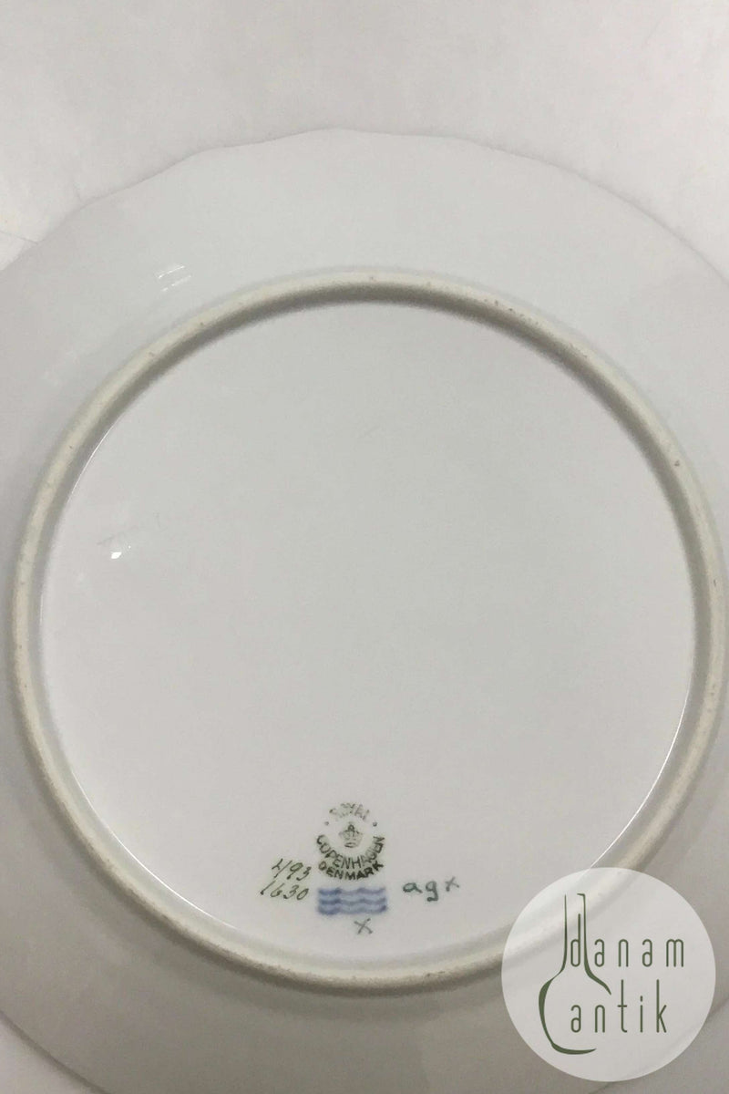 Royal Copenhagen Saksisk Blomst Let Frokosttallerken No 493/1630