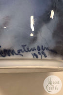 Royal Copenhagen Art Nouveau Unika Vase af Carl Mortensen fra 1898