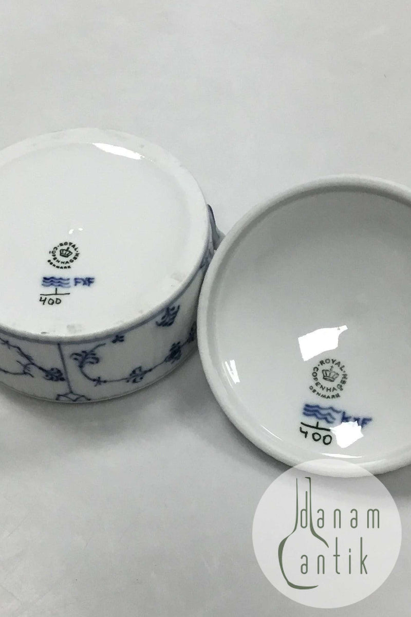 Royal Copenhagen Musselmalet Riflet Bonbonniere No. 400