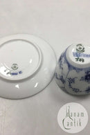 Royal Copenhagen Musselmalet Riflet Mokkakop og underkop No 298