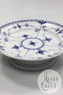 Royal Copenhagen Blaue geriffelte Halbspitzenserviette Nr. 579