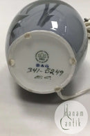 Bing og Grøndahl Art Nouveau Vase omformet til lampe No 341/5249