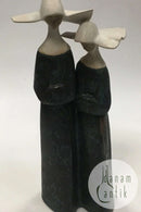 Lladro Stentøjsfigur af Nonner