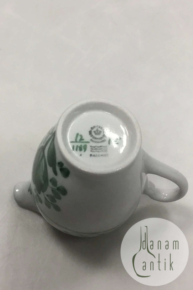 Royal Copenhagen Grøn Tranquebar Lille Flødekande No 1189