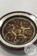 Kingo Keramik Skål med brun dekoration