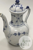 Royal Copenhagen Musselmalet Riflet Kaffekande No. 48