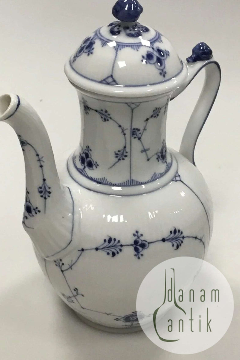 Royal Copenhagen Musselmalet Riflet Kaffekande No. 48