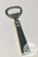 Georg Jensen Sterling Sølv / Stål Blok Flaskeåbner No 271