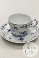 Royal Copenhagen Musselmalet Riflet Kaffekop No. 82