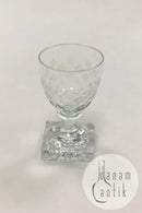 Holmegaard / Kastrup Gorm den Gamle Portvinsglas med Wien Antik slibning