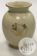 Royal Copenhagen Jern porcelænsvase med guld motiv