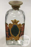 Holmegaard pharmacy jar with text TINCTURA STOMACHII from 1980