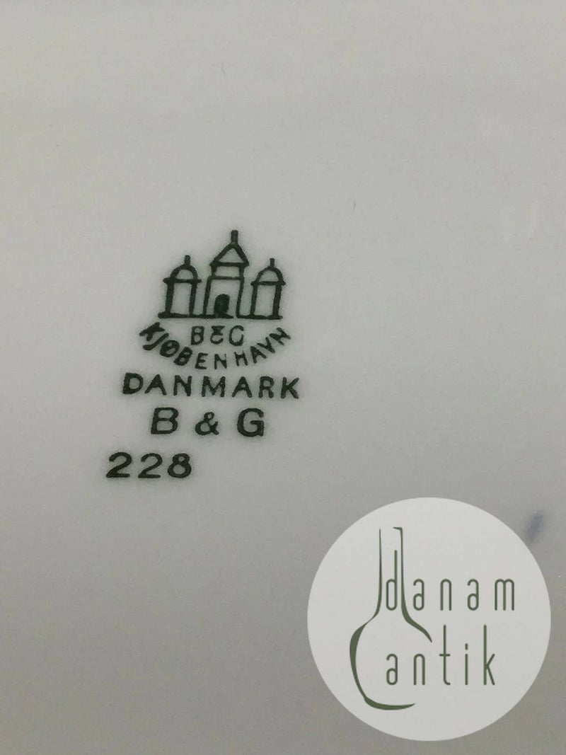 Bing og Grøndahl Empire Firkantet Skål No 228