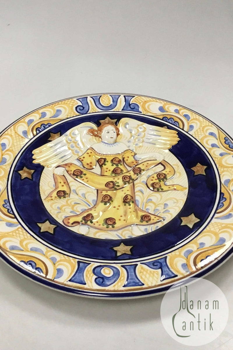 Aluminia Stor Juleplatte fra 1917